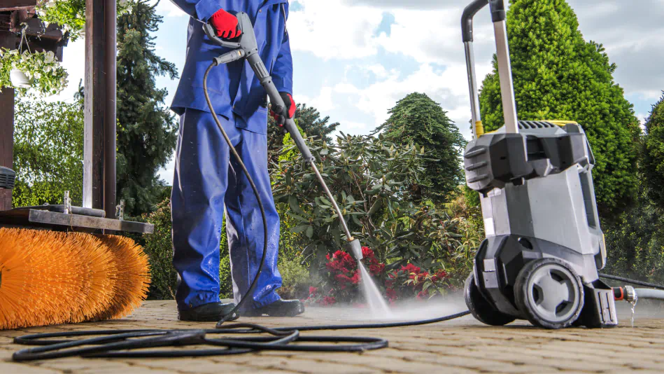 pressure washing